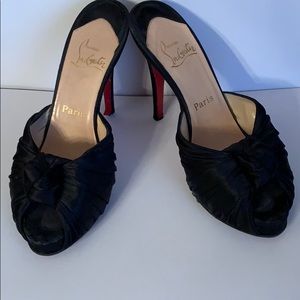 Christian Louboutin Satin Madeleine mules